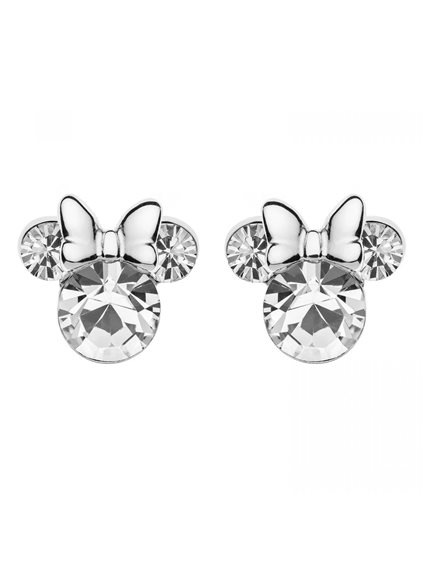 Orecchini Disney Bambino DISNEY PREZIOSI PER BAMBINI IN ARGENTO MICKEY e MINNIE MOUSE in Argento Cristallo ES00028SAPRL.CS - ES00028SAPRL.CS